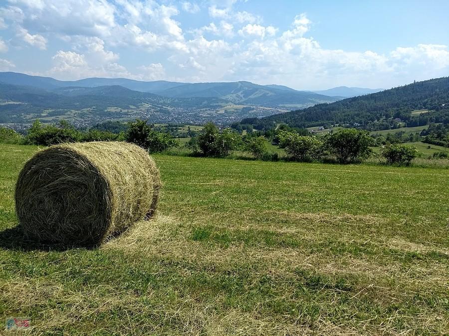 Widok na południe z Matyski