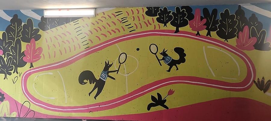 Wiewiórowy badminton