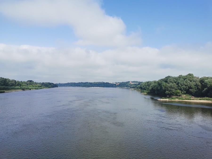 Fotka z mostu - widok na Twierdzę Modlin