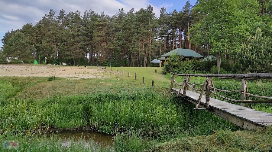 A za tym laskiem nasza kwatera była