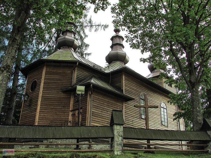 Cerkiew w Słotwinach to typowa cerkiew zachodnio łemkowska