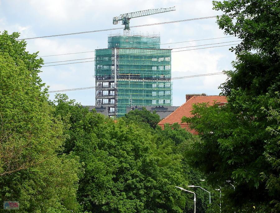 Trwa przebudowa na apartamenty.