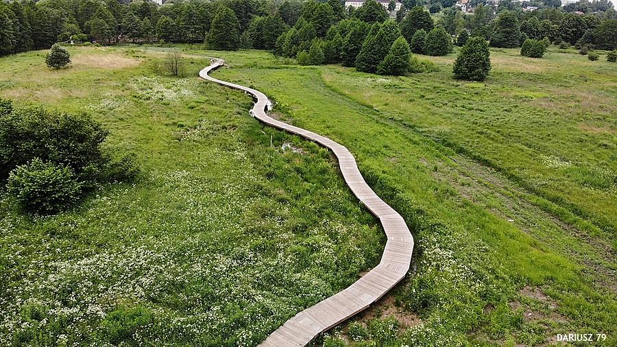 Sławków - Ścieżka przyrodnicza na Walcowni (Zagłębiowskiego Parku Linearnego)