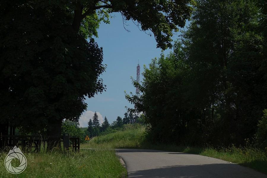 podjazd nad Rychwałd