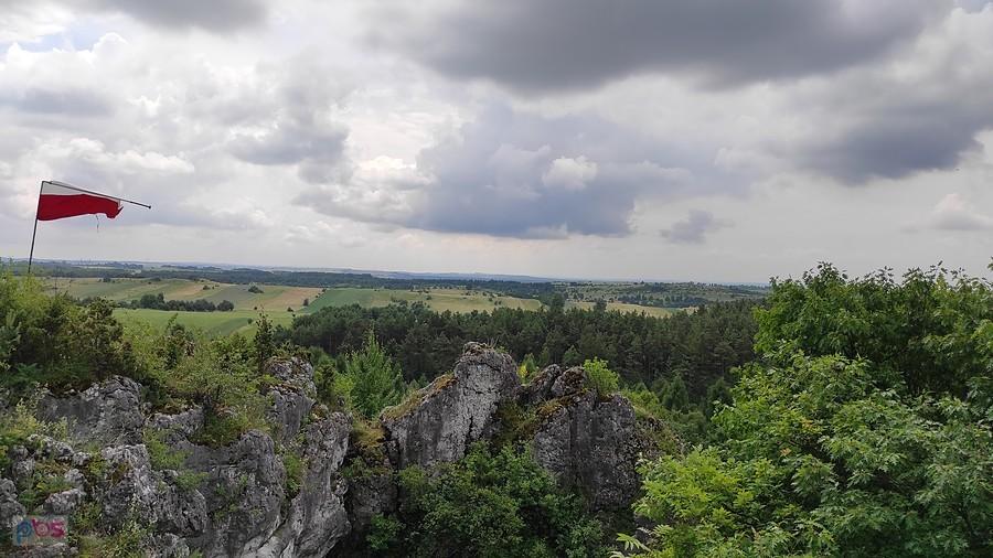 Skały Rajcy i widok z nich