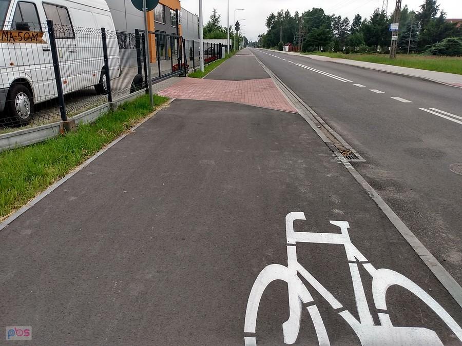 Nowa ddr/chodnik na Pohulance. Tylko po co?