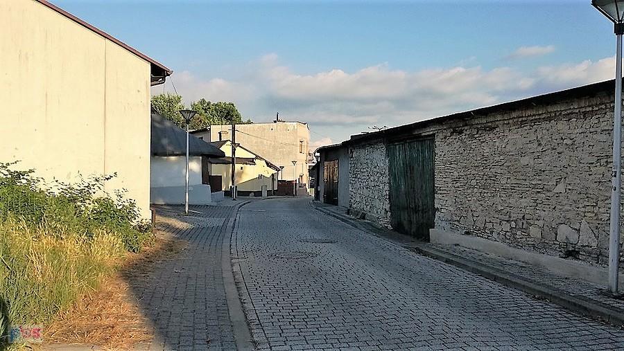 Wąskie uliczki najstarszej części Czeladzi