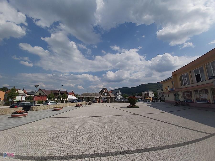 Rynek w Łącku