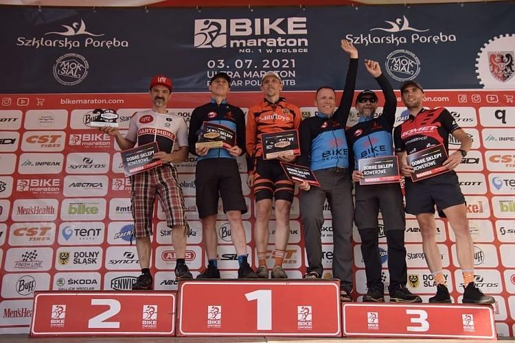 Podium generalki M4 giga, sezon 2020 - miłe uczucie tam postać :)