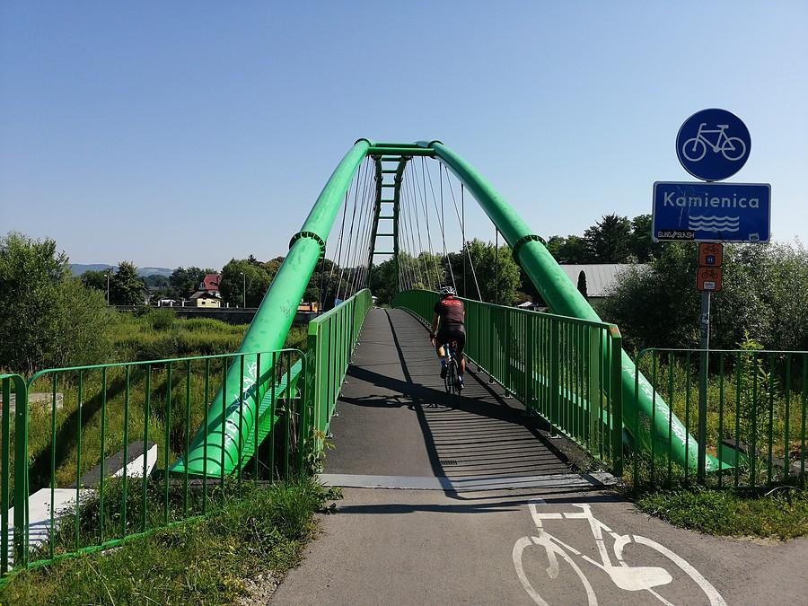Jedna z wielu kładek.