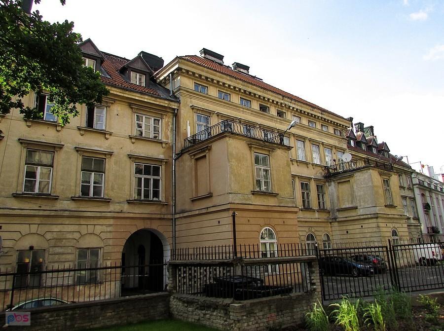 Hotel Polski na Długiej od podwórka