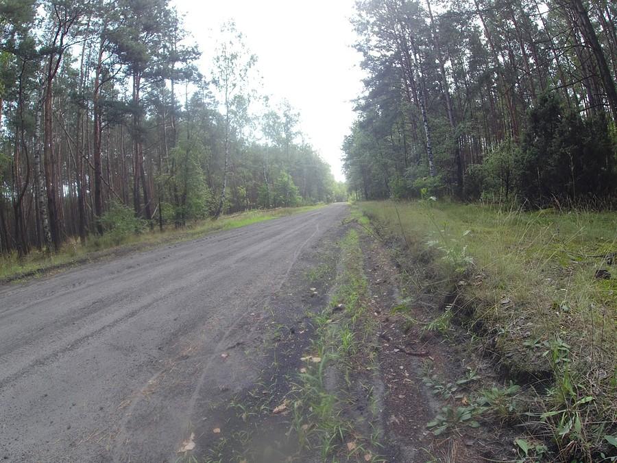 Ciężka droga szutrowa dla opon 25 mm