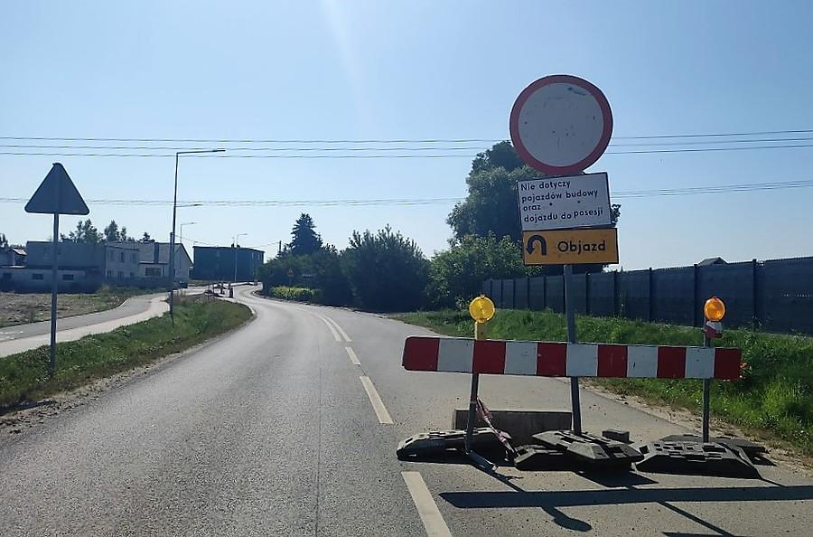 Na te kilka kilometrów remontu zostałem mieszkańcem Dachowy :)