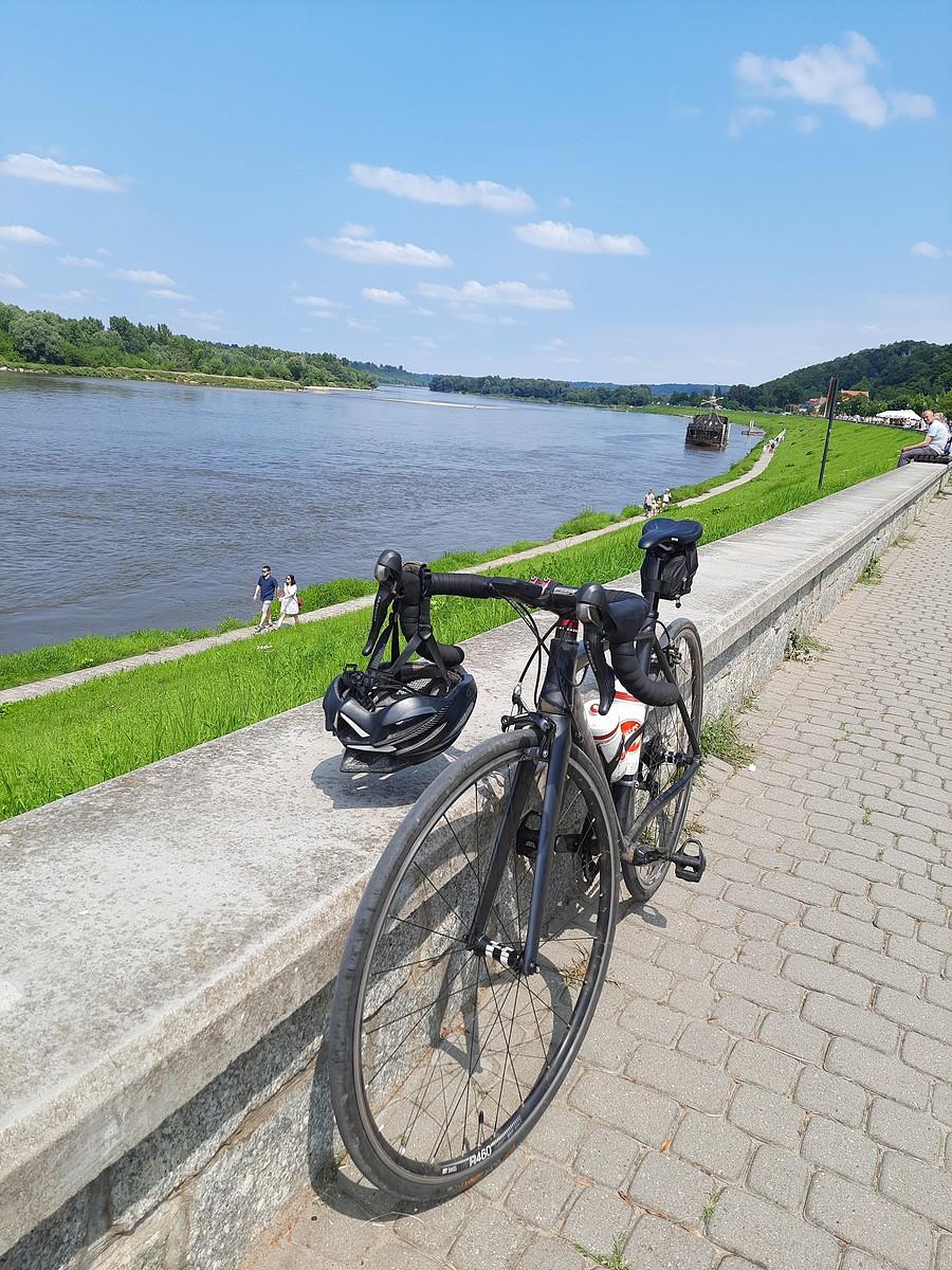 Wisła w Kazimierzu Dolnym.