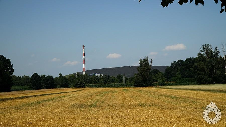 już po żniwach pod kopalnią