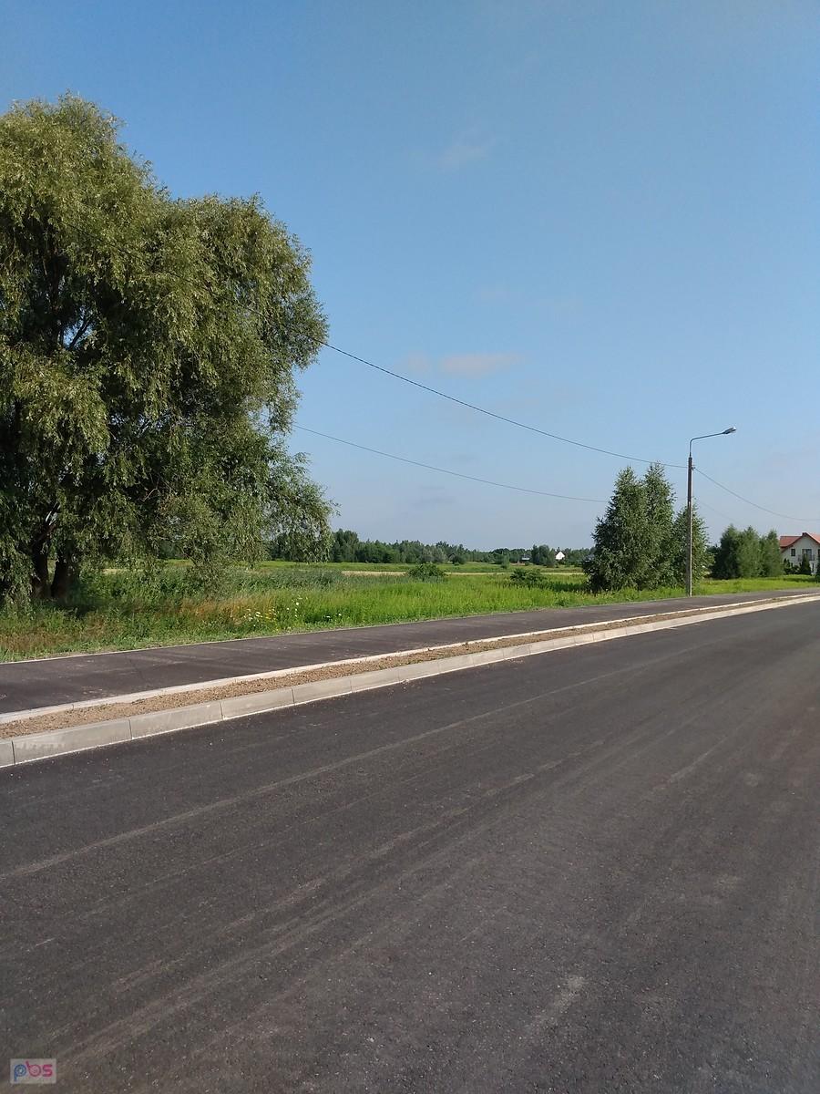 Ulica Spacerowa w Borzęcinie prawie gotowa. Obawiam się, że tu też będzie ddr/chodnik