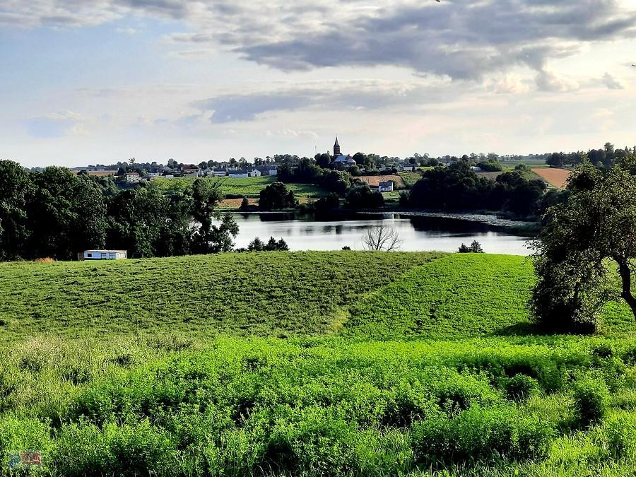 Widok na miejscowość Mazowsze z Kijaszkowa
