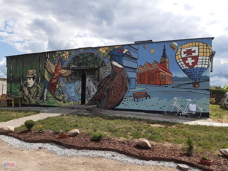 Mural na Zatorzu ukończony