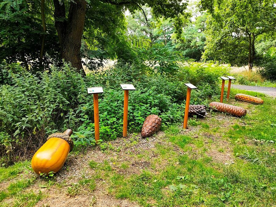 Wołów - Lubiąż - kolejne tabliczki edukacyjne