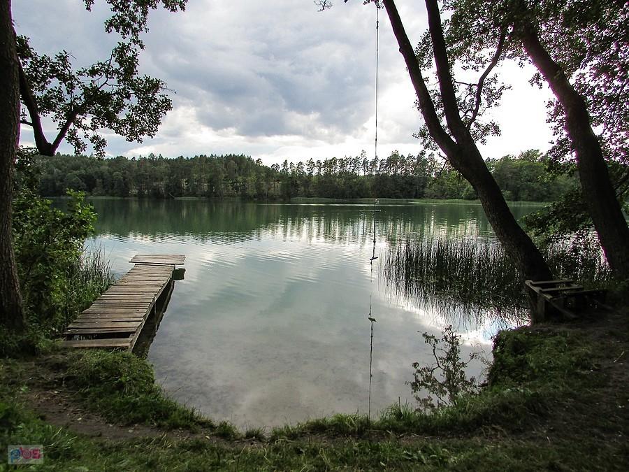 Jedno z kąpielisk nad jeziorem Ciche