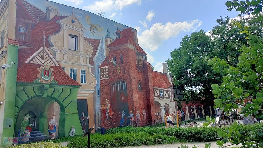 Mural w Namysłowie