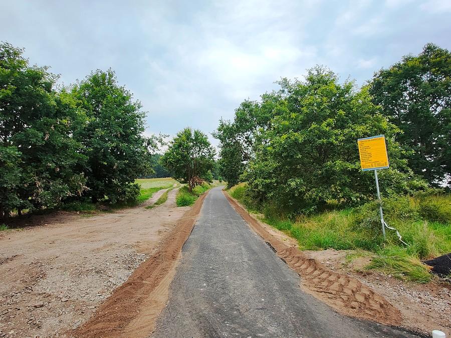 Odcinek Koplin - Choszczno na ukończeniu