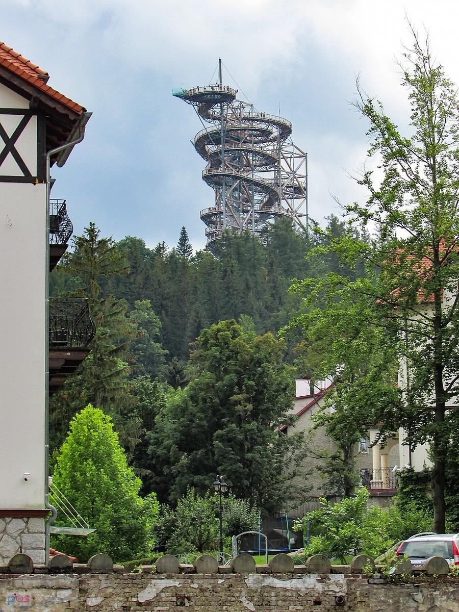 Świeradów Zdrój - wieża Sky Walk