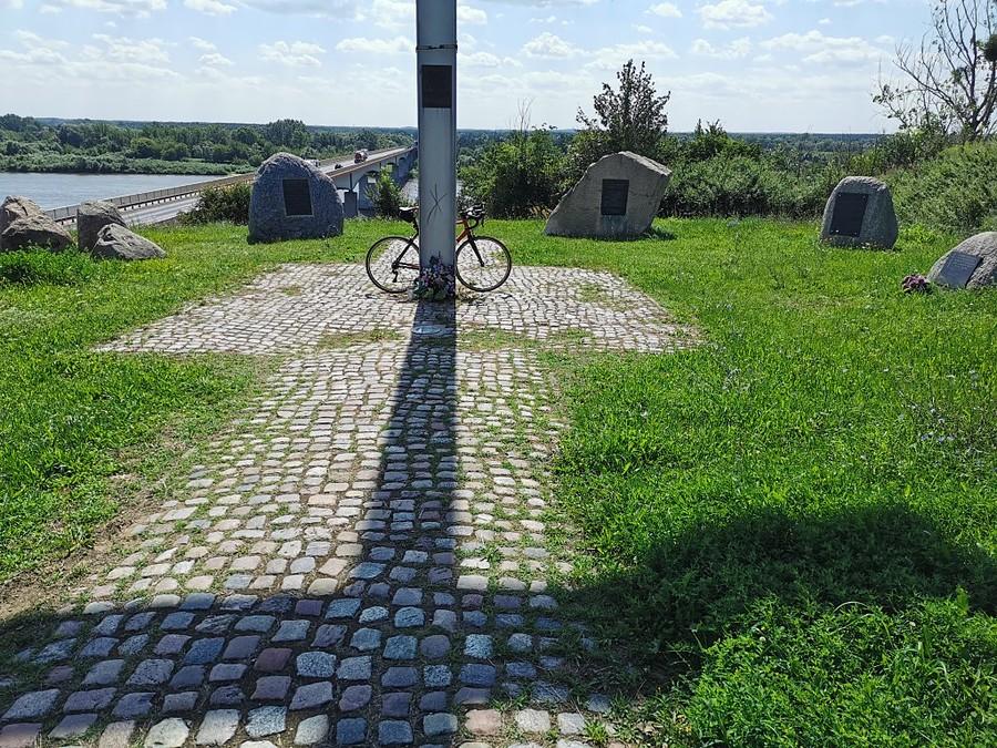 Widok na most i Wisłę