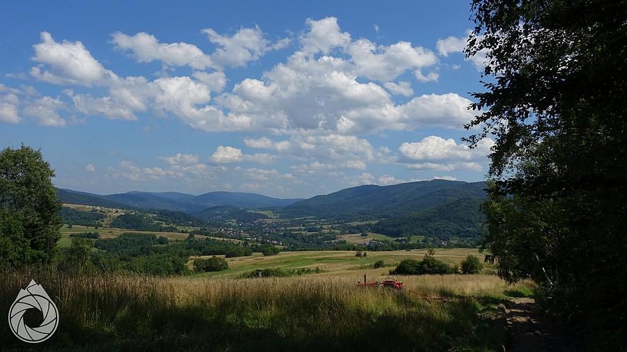 Dolina Raby z góry