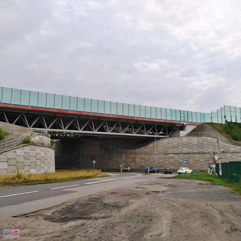 widok na Autostradę Bursztynową (A1)