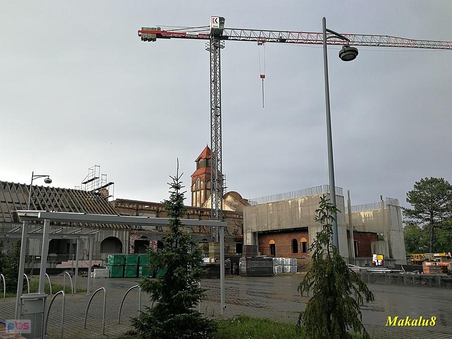 Remont cechowni kopalni Saturn.