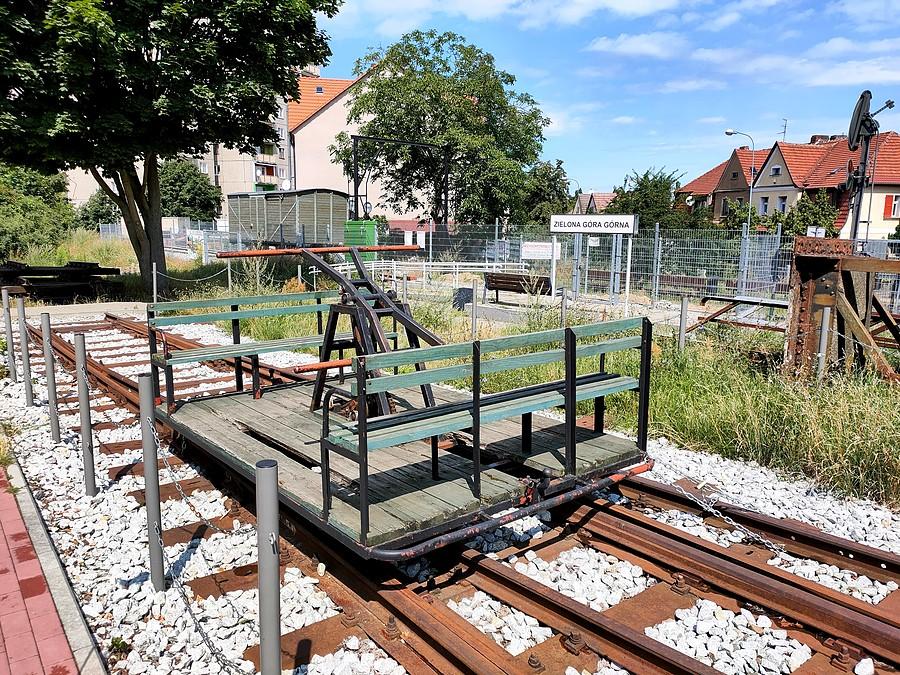 Była stacja kolejowa Zielona Góra Górna