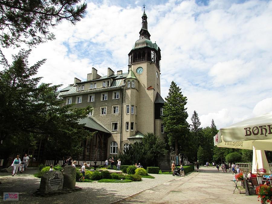 Dom Zdrojowy powstał w 1899 roku wg proj. wrocławskiego architekta Karla Grossera