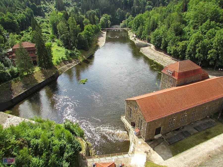 Pod zaporą w Pilchowicach