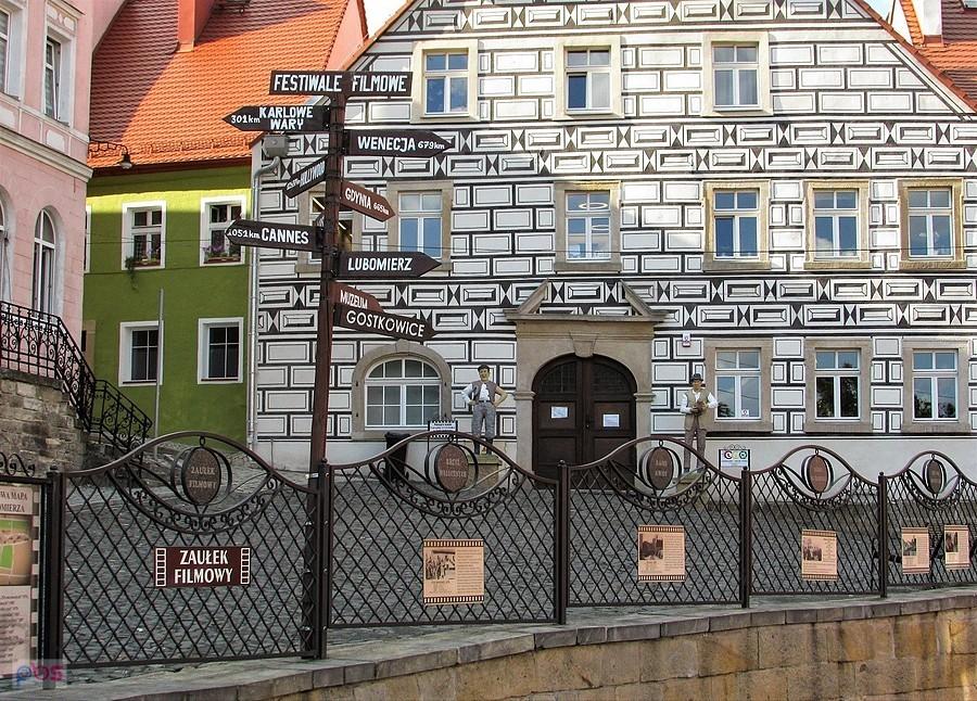 Lubomierz - zaułek filmowy
