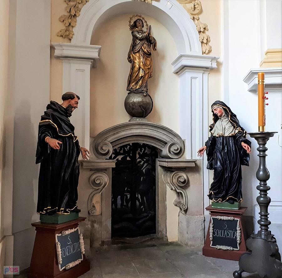 Lubomierz - święte rodzeństwo Benedykt i Scholastyka