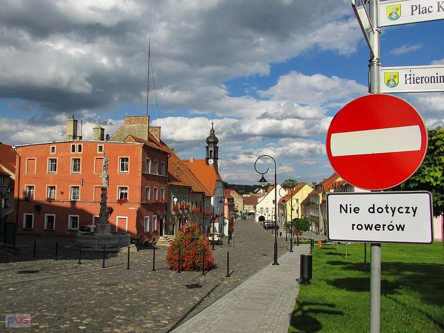 Lubomierz - widok z wzgórza kościelnego