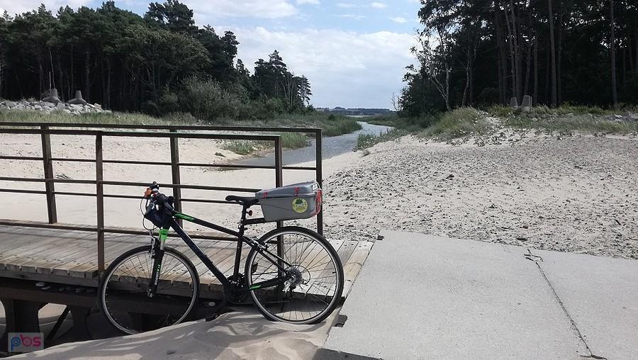 Mostek cyklistów przed Wiciami