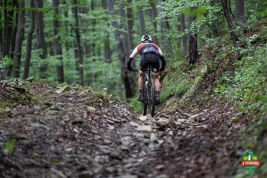Zjazd z Koziarza. Technika MTB rządzi