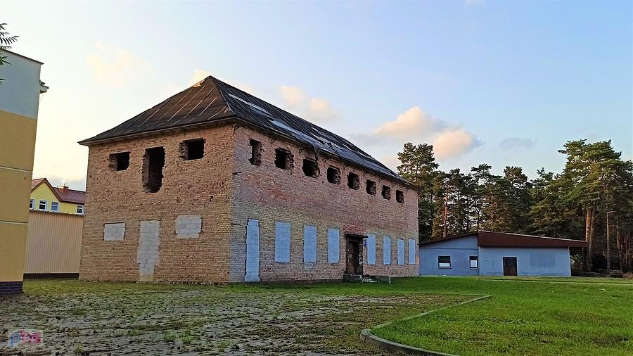 Borne Sulinowo. Budynek dawnego aresztu wojskowego (wojsk niemieckich, radzieckich i rosyjskich)