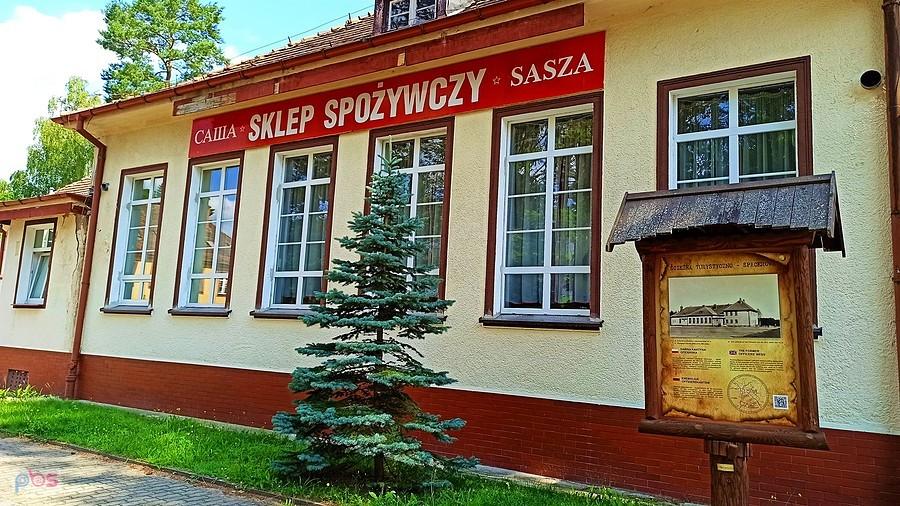 Sklep z "kanfietami" w Bornem Sulinowie