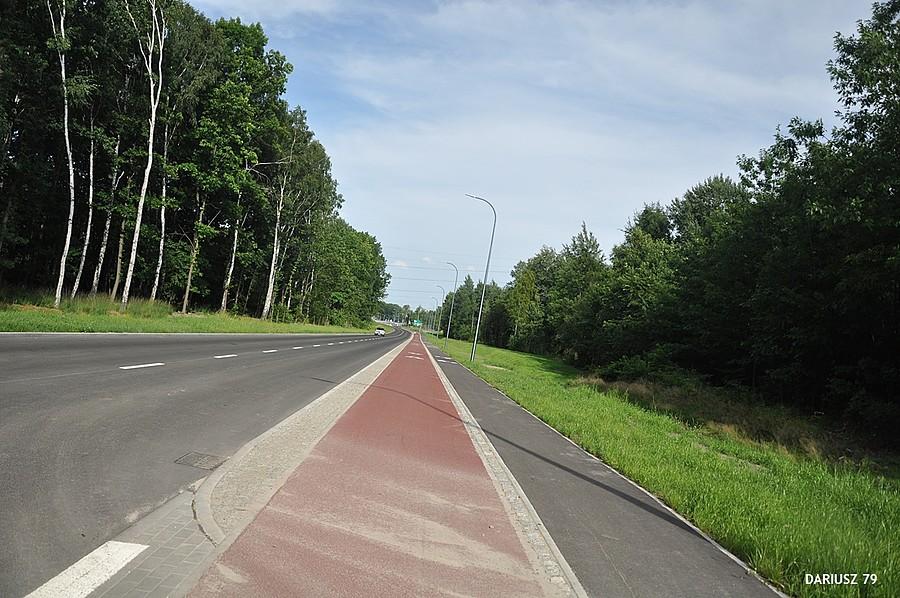 Katowice Nikiszowiec - Nowa Droga rowerowa na ulicy Gospodarcza