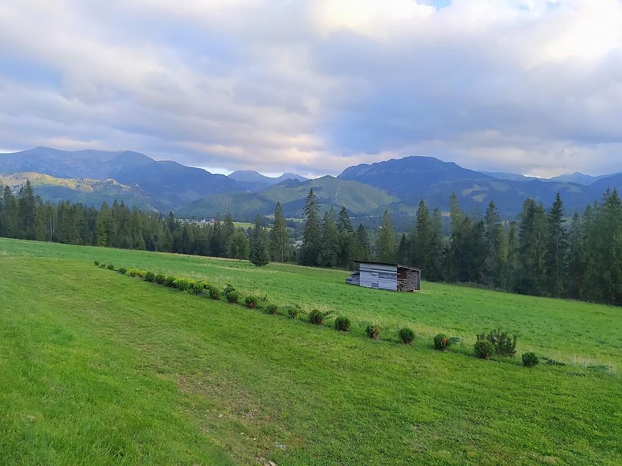 Tatry z Płazówki.