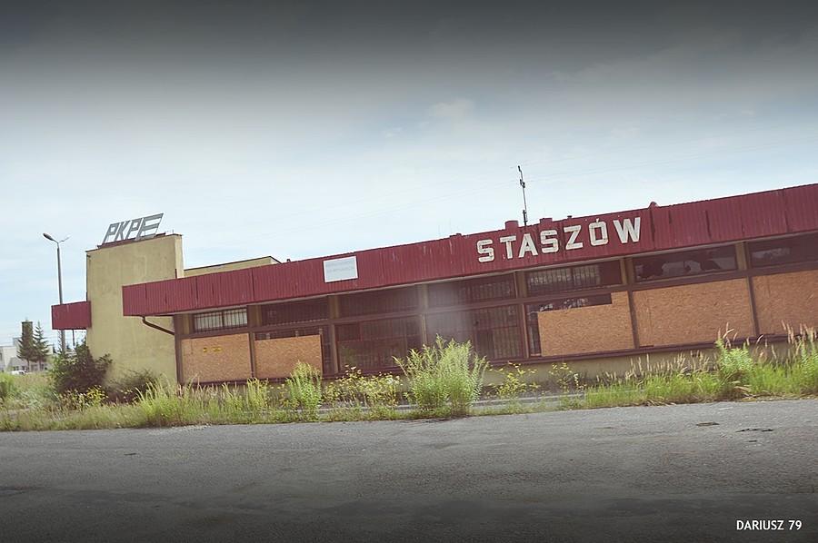 Staszów - Dworzec Kolejowy nieczynny
