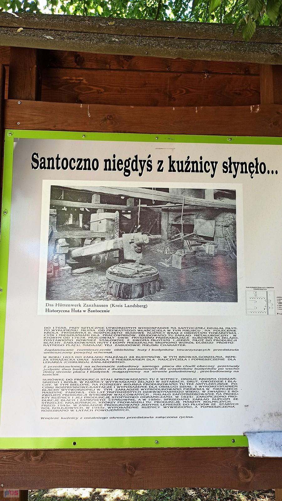 W XVIII w. zbudowano tu hutę żelaza