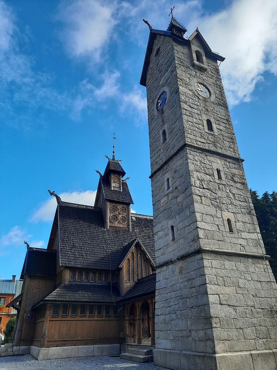 W Karpaczu.