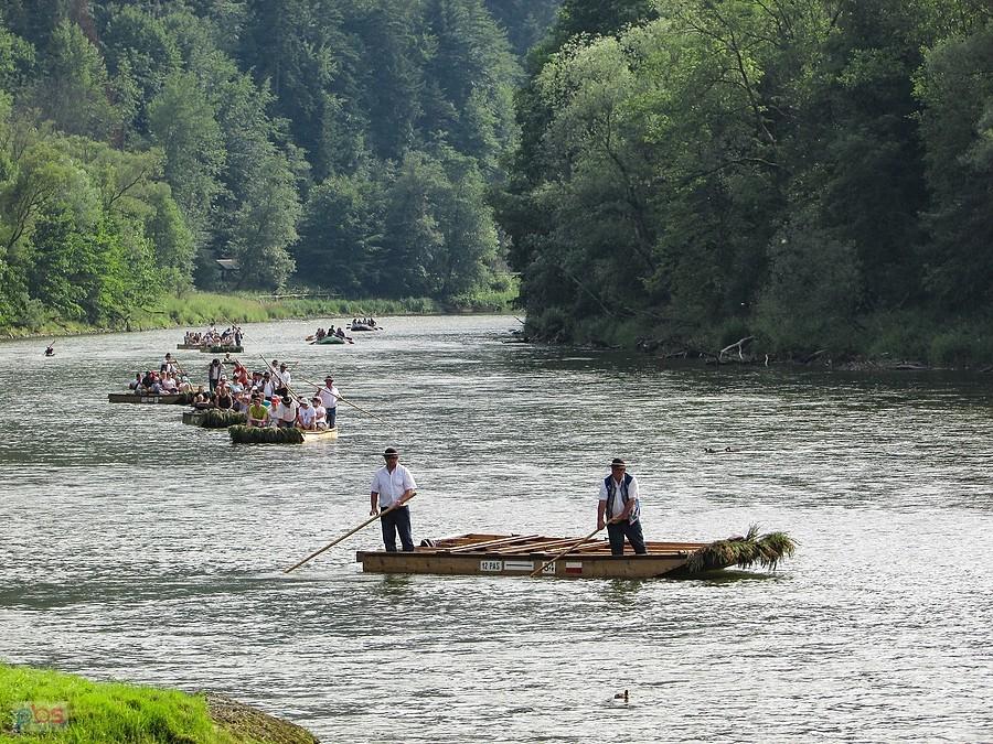 Na Dunajcu czasami robi się tłoczno