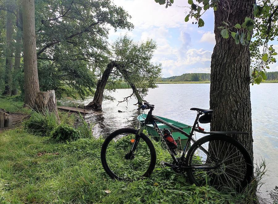 Cicha miejscówka nad Jeziorem Lusowskim