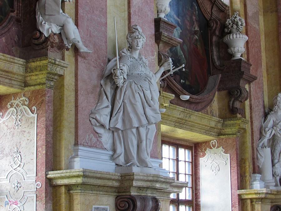 Alegoria Sprawiedliwości Franza Josefa Mangoldta