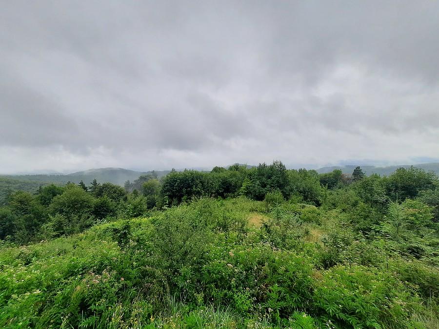 Góry Słonne, punkt widokowy na Bieszczady :D